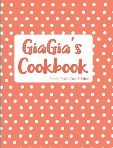 GiaGia's Cookbook Peach Polka Dot Edition
