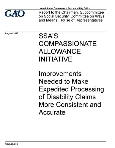 Ssa's Compassionate Allowance Initiative