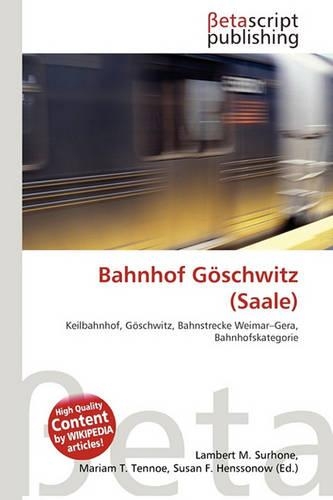 Bahnhof Goschwitz (Saale)