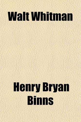 Walt Whitman: (English)