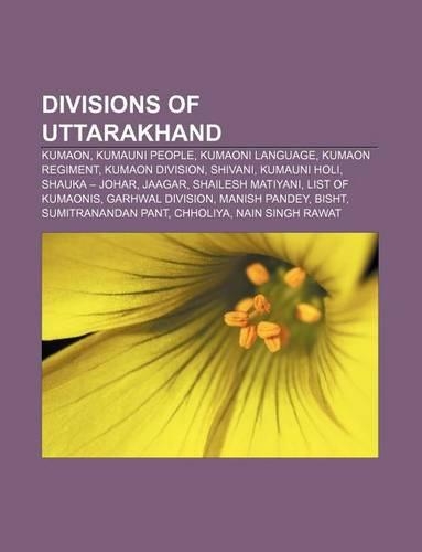 Divisions of Uttarakhand