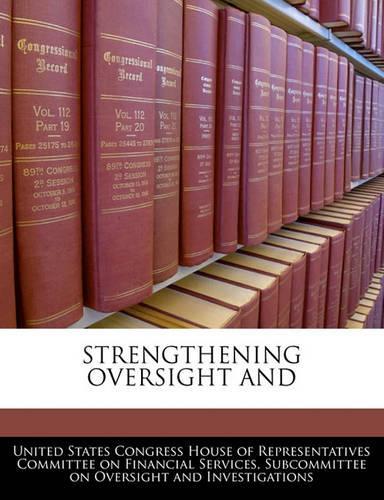 Strengthening Oversight and