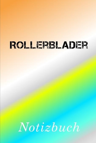 Rollerblader Notizbuch