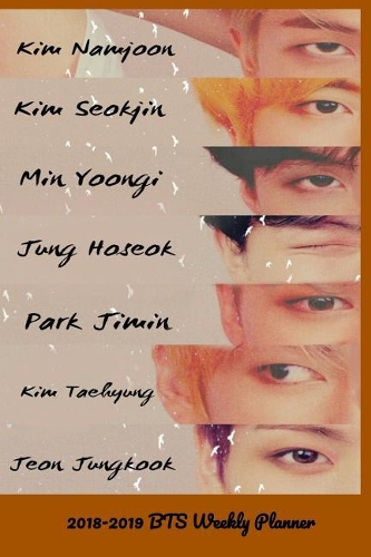 2018-2019 Bts Weekly Planner