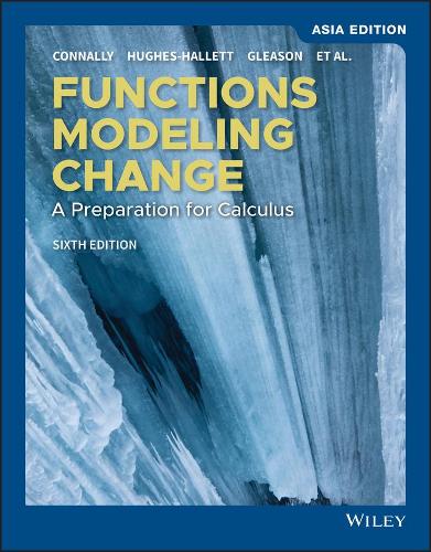 Functions Modeling Change