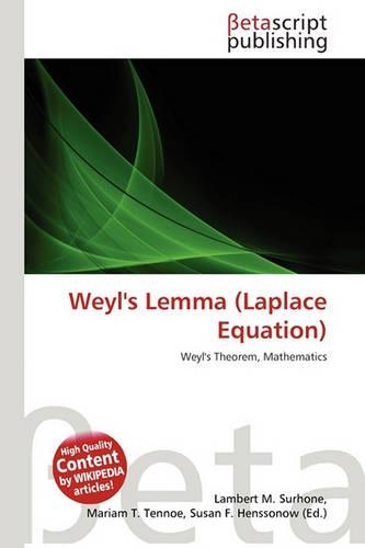 Weyl's Lemma (Laplace Equation)