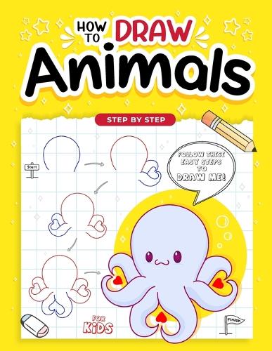 how to DRAW ANIMALS: STEP by STEP