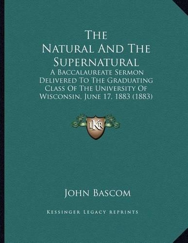 The Natural And The Supernatural