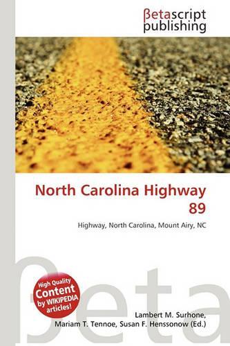 North Carolina Highway 89