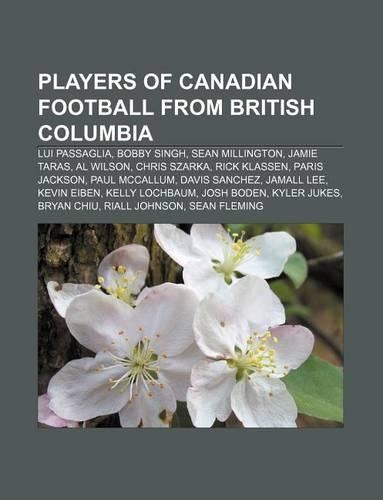 Players of Canadian Football from British Columbia