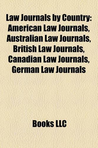 Law Journals by Country