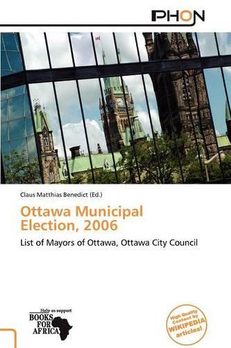 Ottawa Municipal Election, 2006