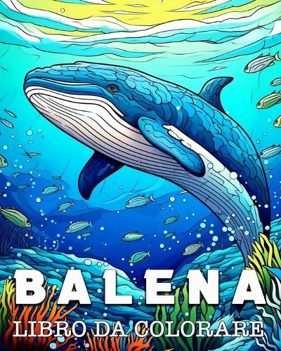 Balena Libro da Colorare