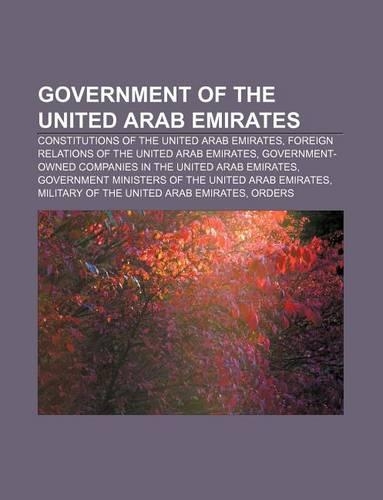 Government of the United Arab Emirates: Constitutions of the United Arab Emirates, Foreign Relations of the United Arab Emirates(English)
