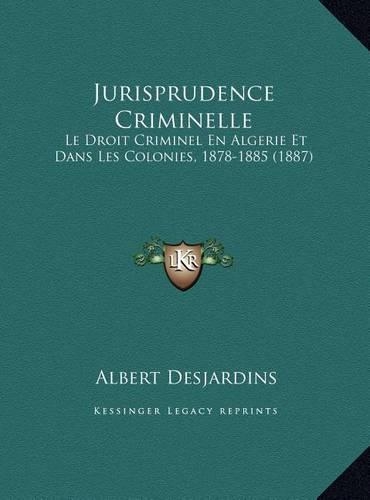 Jurisprudence Criminelle