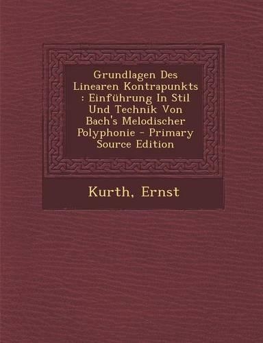 Grundlagen Des Linearen Kontrapunkts
