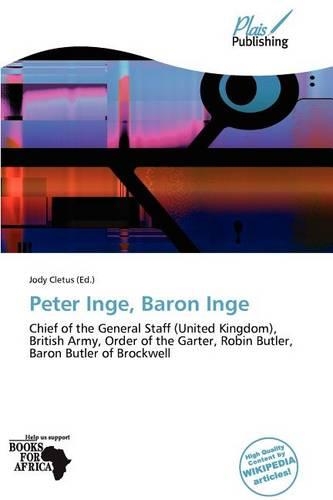 Peter Inge, Baron Inge: (English)