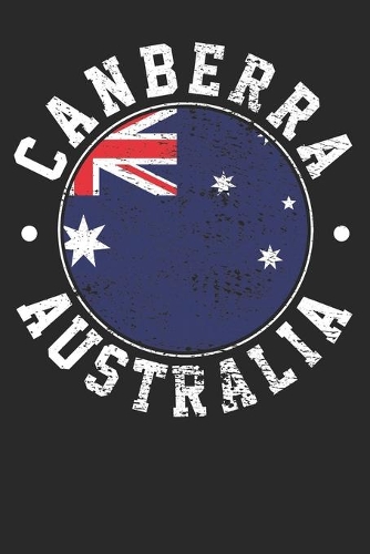 Notebook: Canberra Australia Dot Grid 6x9 120 Pages