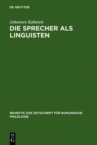 Die Sprecher ALS Linguisten