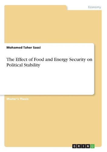 The Effect of Food and Energy Security on Political Stability