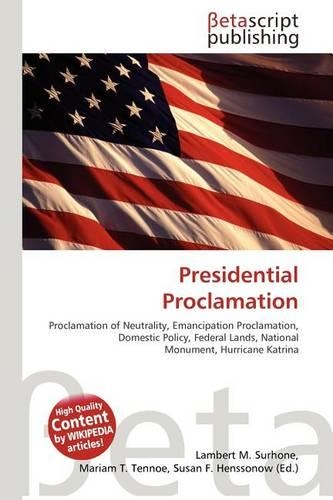 Presidential Proclamation