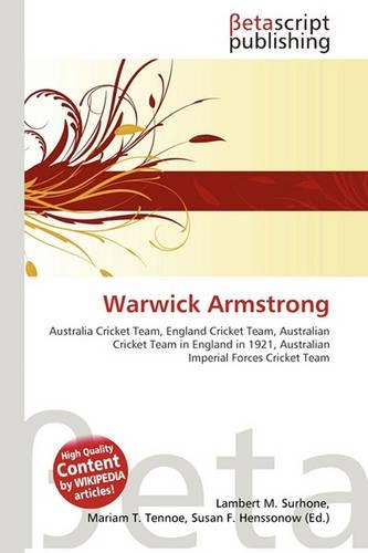 Warwick Armstrong: (English)