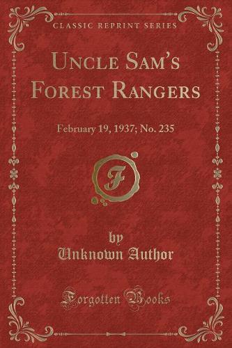 Uncle Sam's Forest Rangers