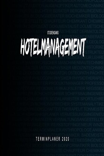 Studiengang Hotelmanagement - 2020 Terminplaner