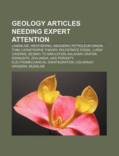 Geology Articles Needing Expert Attention