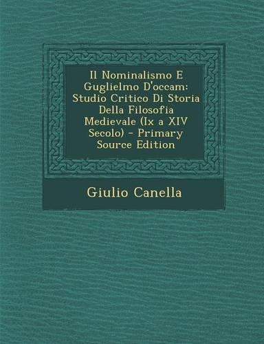 Il Nominalismo E Guglielmo D'Occam