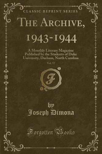 The Archive, 1943-1944, Vol. 57