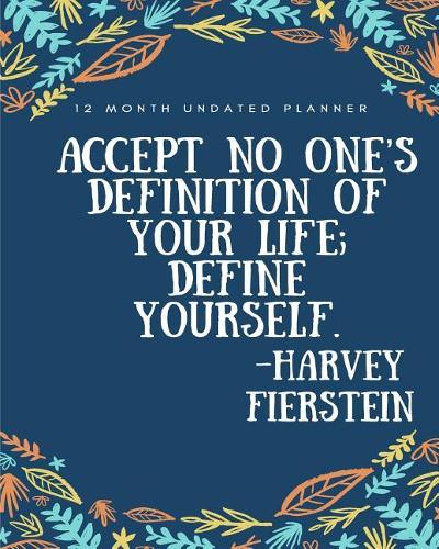 12 Month Undated Planner