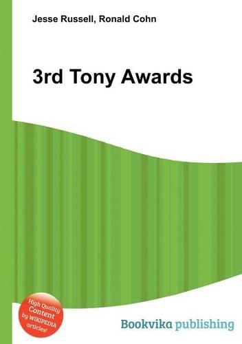 3rd Tony Awards: (English)