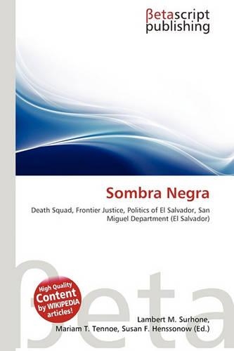 Sombra Negra: (English)