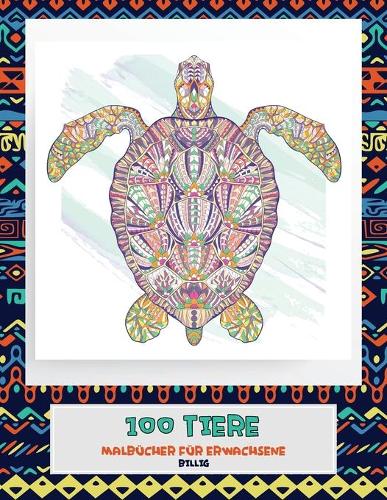 Malbücher für Erwachsene - Billig - 100 Tiere