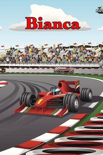 Bianca: Personalized Handwriting Practice Paper for Kids Notebook with Dotted Lined Sheets for K-3 Students 120 Pages 6x9