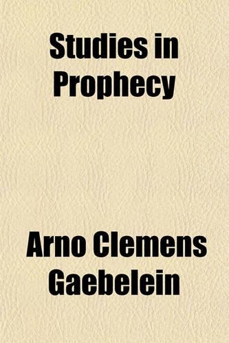 Studies in Prophecy