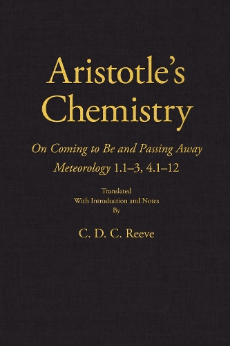 Aristotle's Chemistry