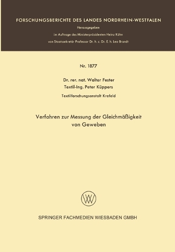 Verfahren zur Messung der Gleichmäßigkeit von Geweben
