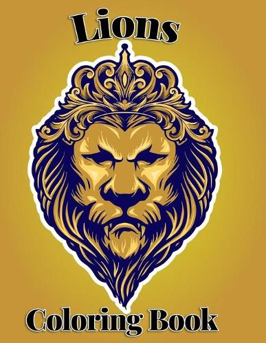 Lions Coloring Book