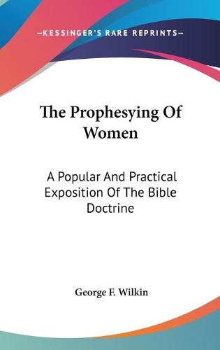 The Prophesying Of Women