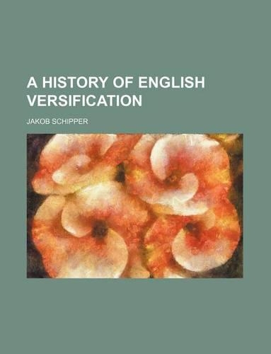 A History of English Versification