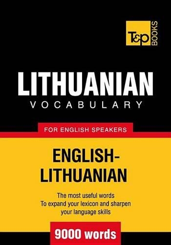T&p English-Lithuanian Vocabulary 9000 Words