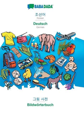 Korean (in Hangul script) - Deutsch, visual dictionary