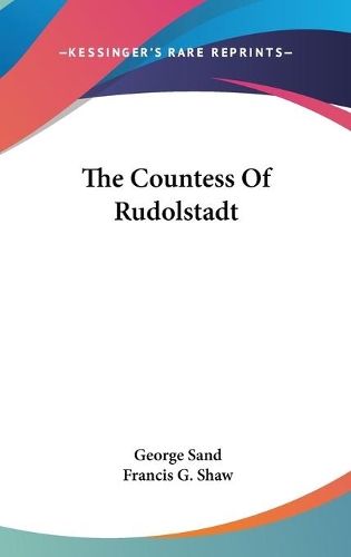 The Countess Of Rudolstadt