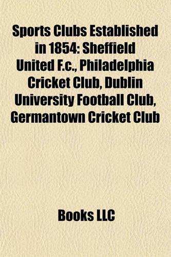 Sports Clubs Established in 1854
