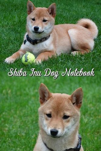 Shiba Inu Dog Notebook: 6x 9 Dot Grid Journal Professionally Designed, Work Book, Planner, Dotted Notebook, Bullet Grid Journal, Diary,100 Pages