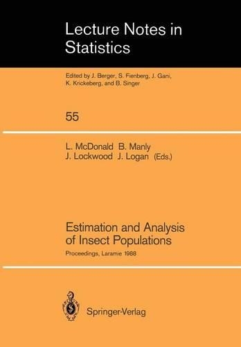 Estimation and Analysis of Insect Populations