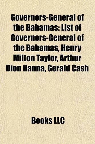 Governors-General of the Bahamas