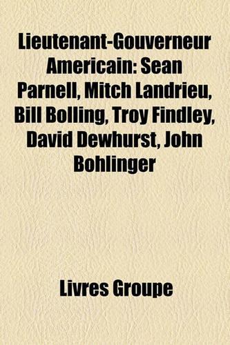 Lieutenant-Gouverneur Amricain